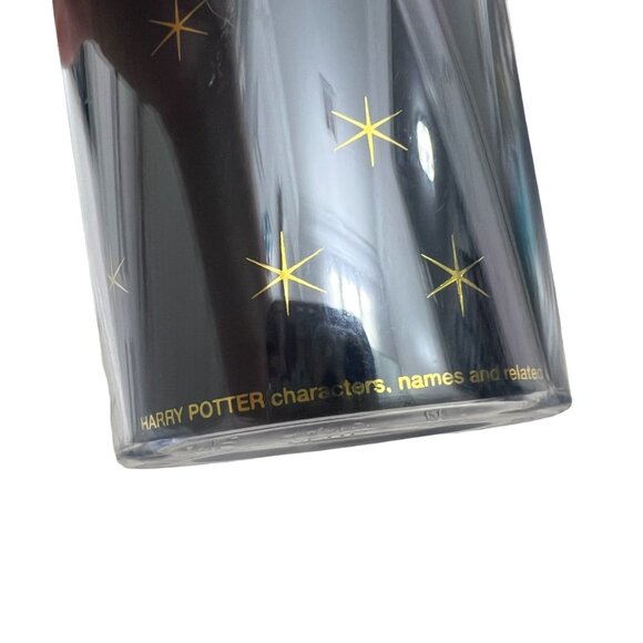 Harry Potter Hogwarts Crest Warner Bros black and gold travel tumbler cup 22 oz - Picture 7 of 12